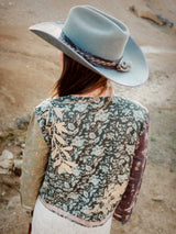Block Print Band Jacket