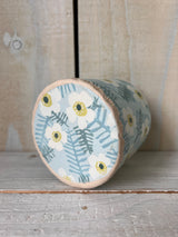 'Fucking Awesome' Blue Ceramic Mug