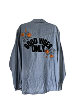 ‘Good Vibes’ Cali Poppy Shirt L