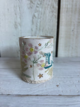 'Loved' Pressed Flower Candle - 1 wick