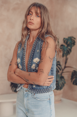 Boho Braided Vest - Pre order
