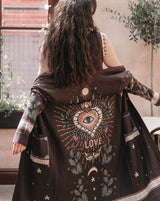 Heart and Soul Jacquard Knit Cardigan