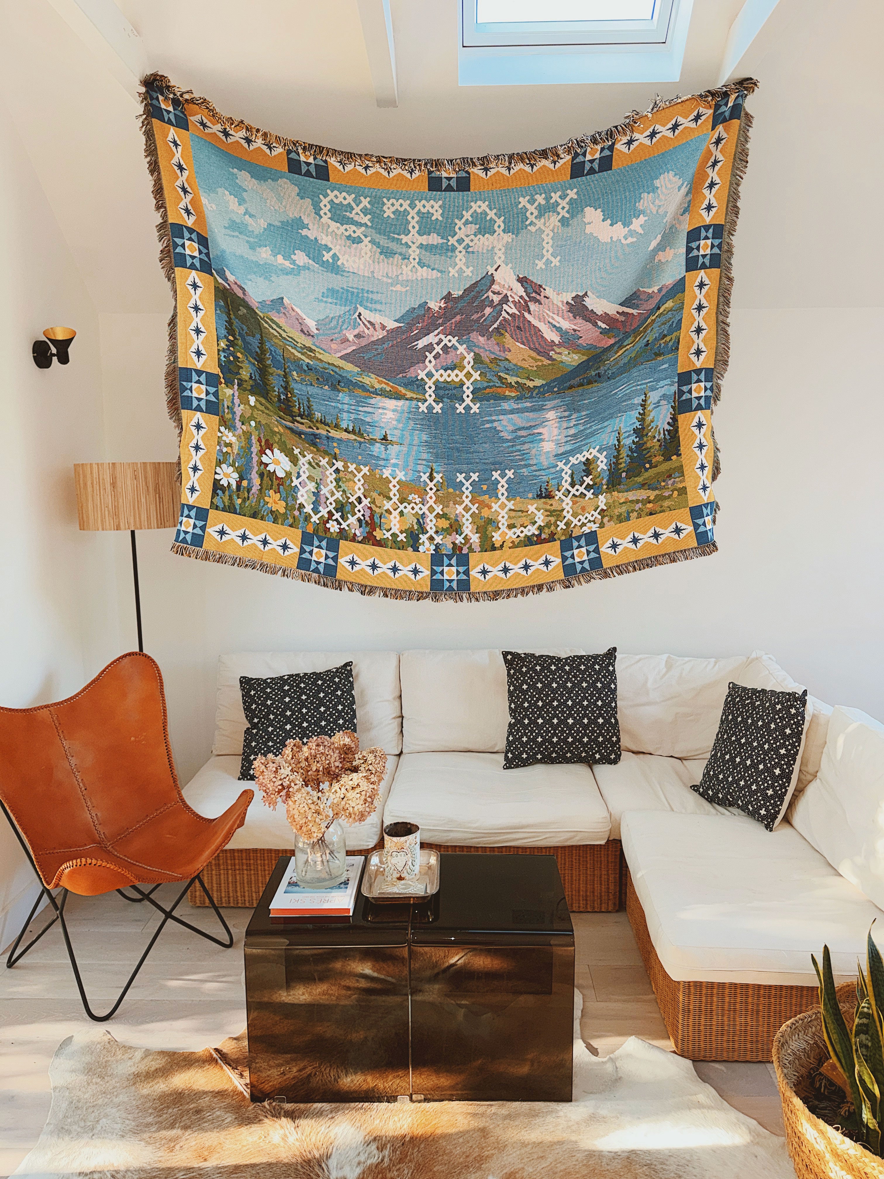 Alpine Dreamer Cotton Throw