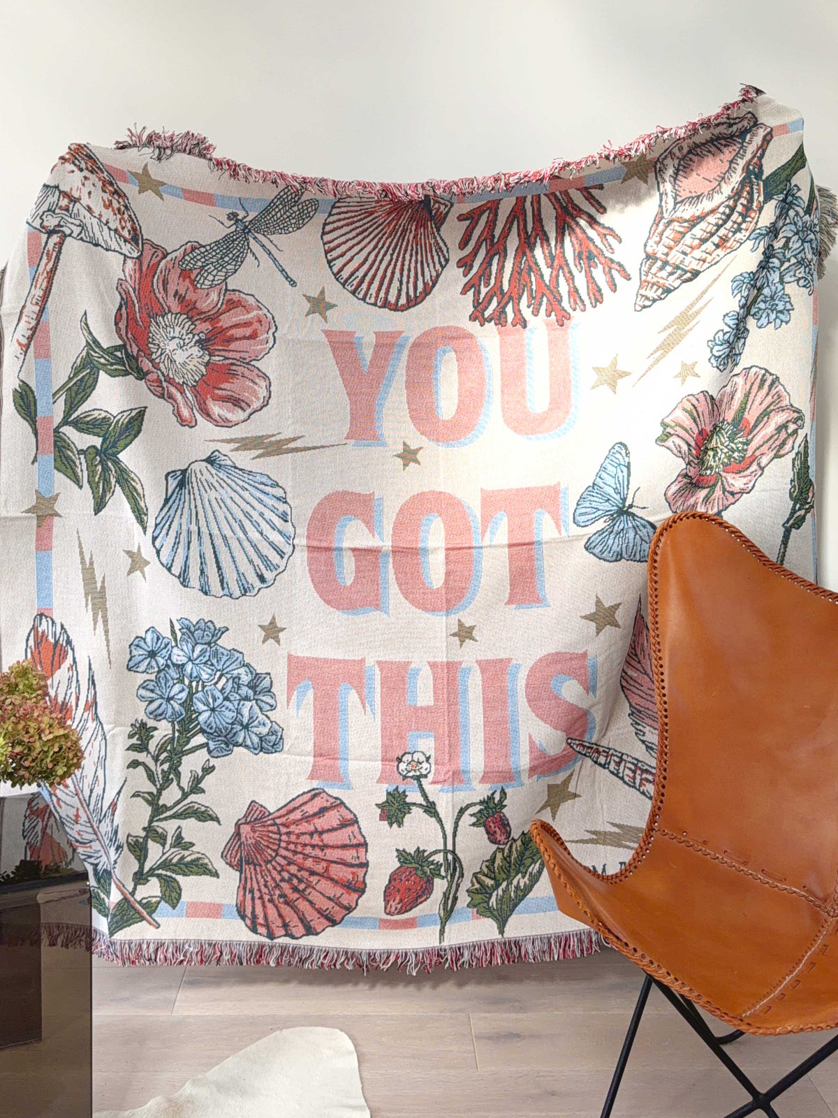 'You Got This' Woven Cotton Throw