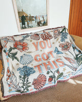 'You Got This' Woven Cotton Throw