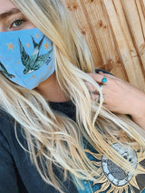 Embroidered Face Mask