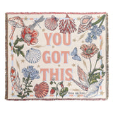 'You Got This' Woven Cotton Throw