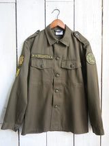 'Dreamer' Embroidered Khaki Jacket