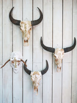 'Love' Buffalo Skull