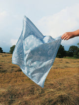 Blue Cotton Bandana