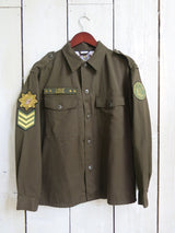 'Love' Embroidered Army Jacket
