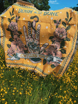 'Chilled Out' Woven Cotton Throw