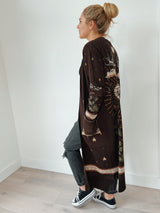 Heart and Soul Jacquard Knit Cardigan