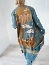 Desert Dweller Jacquard Knit Cardigan