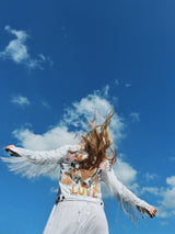 'True Love' Light Layer,  Tassel Jacket