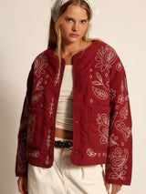 Bandana Quilted Jacket