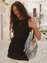 The Blue Mesa Fringe Bag