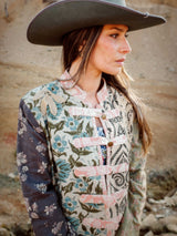 Block Print Band Jacket