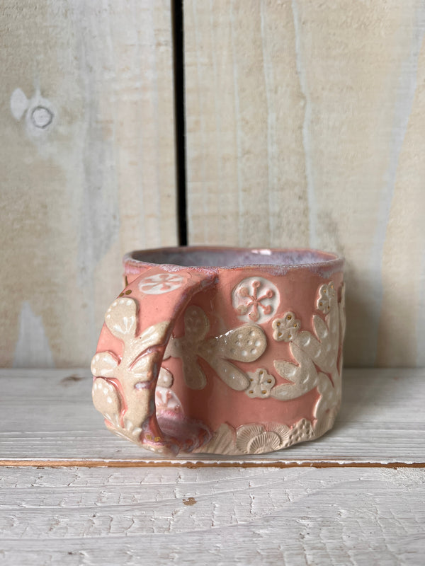 Pink Cacti Ceramic Mug