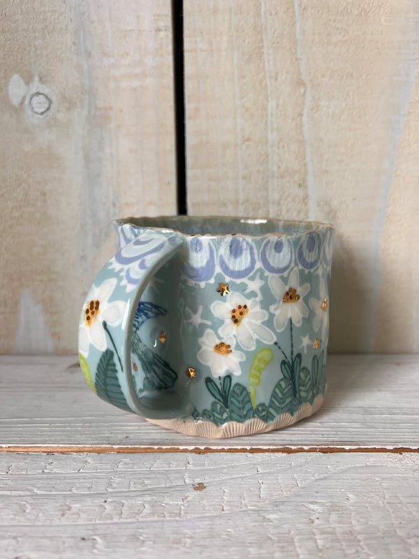 'Dear Beautiful You' Bluebird Ceramic Mug