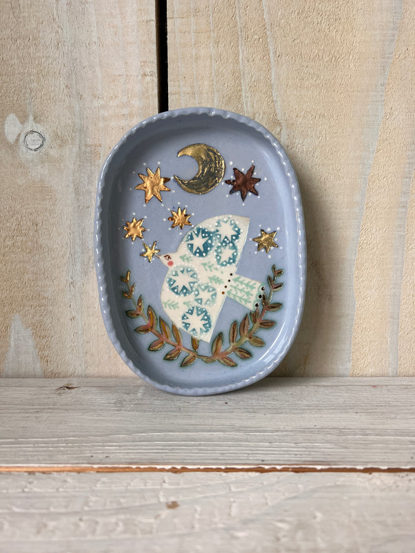 Bird and the Moon Trinket Dish