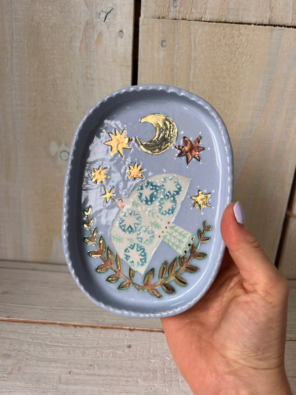 Bird and the Moon Trinket Dish