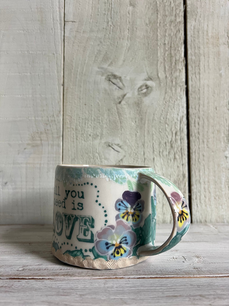 'All You Need Is Love' Ceramic Mug