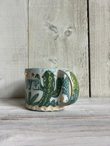 Cacti 'Love' Ceramic Mug