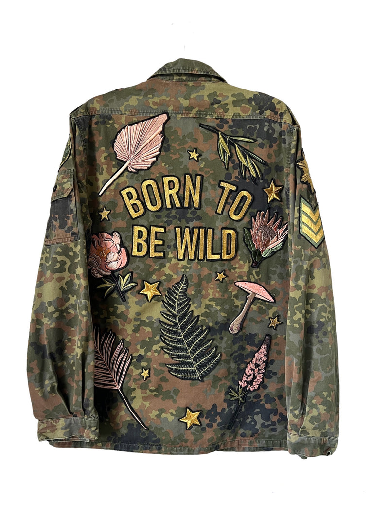 'Born to be Wild' Embroidered Jacket S/M