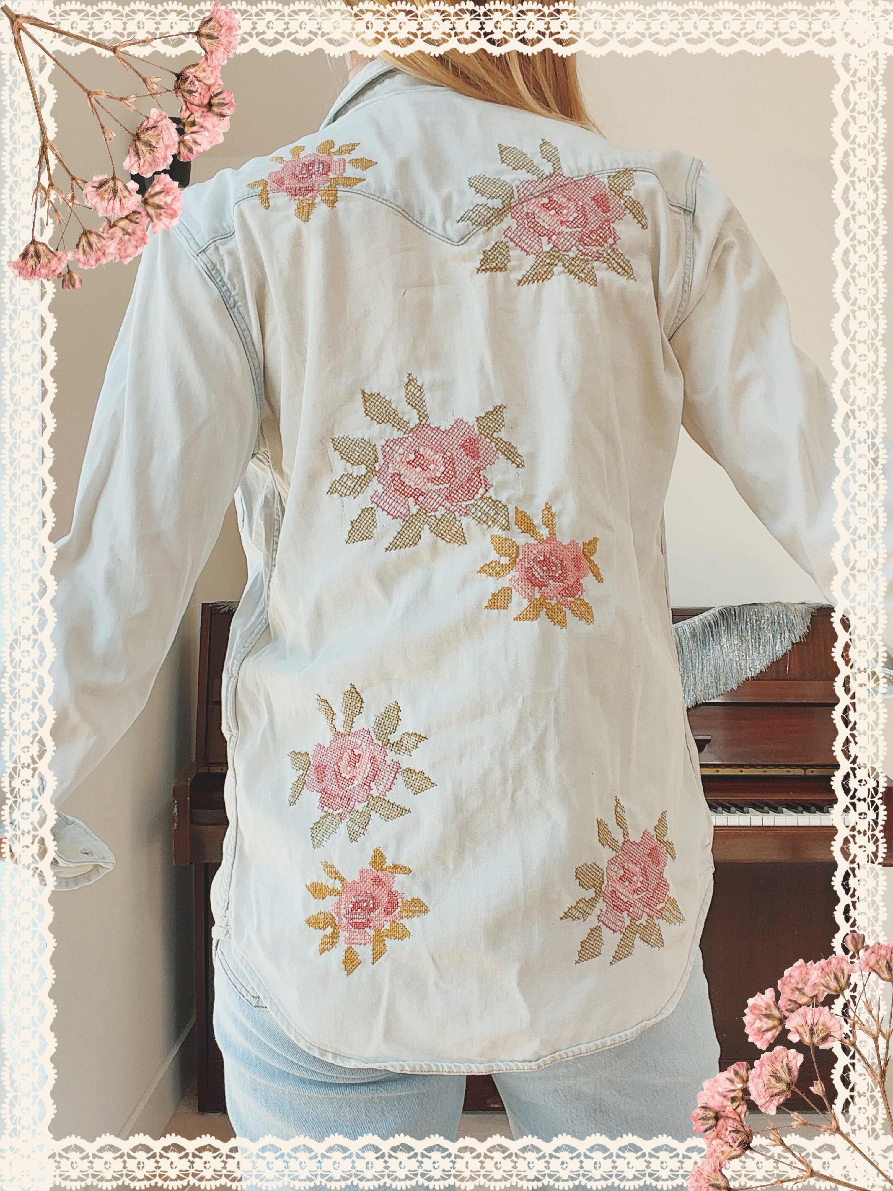 The Tennessee Rose Embroidered Shirt