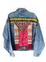 Festival Muse Embellished Denim Jacket - X-Large