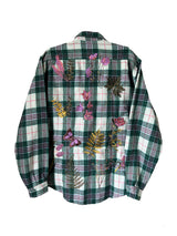 Botanical Embroidered Flannel Shirt M/L