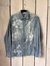 Stencil, Railroad Denim Shirt M