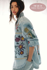 Denim Stamp Button Down