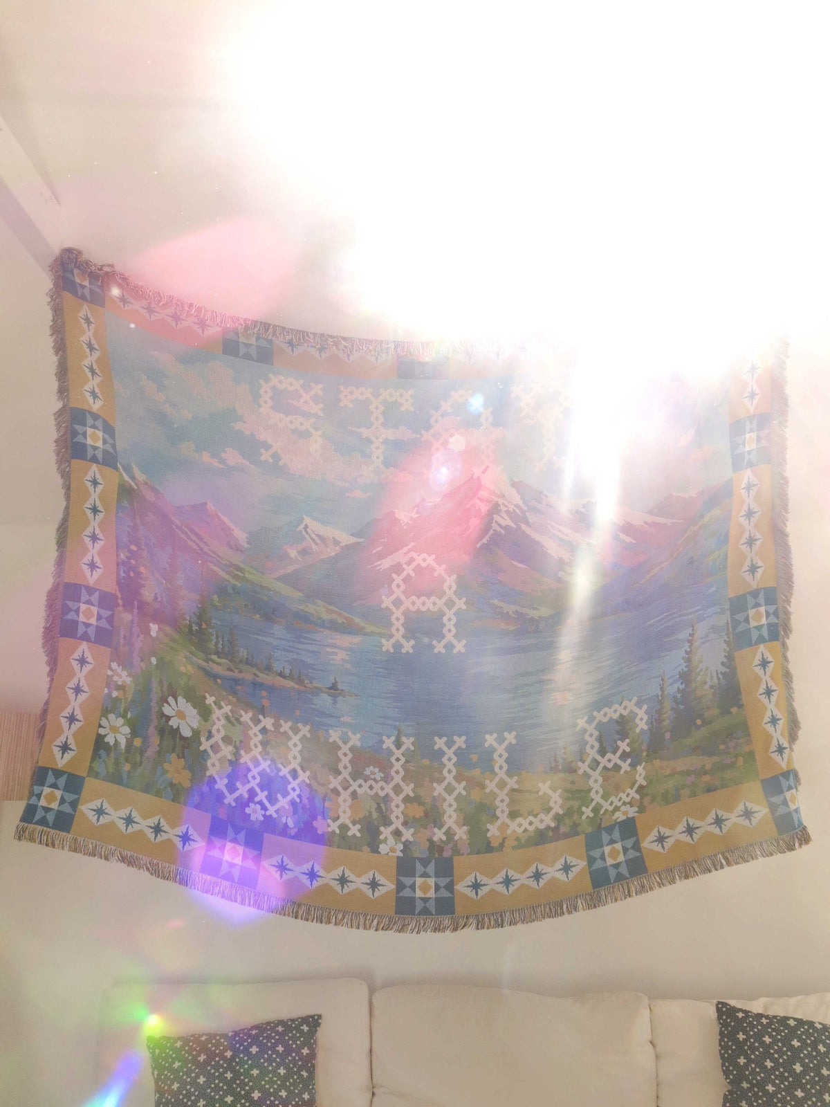 Alpine Dreamer Cotton Throw