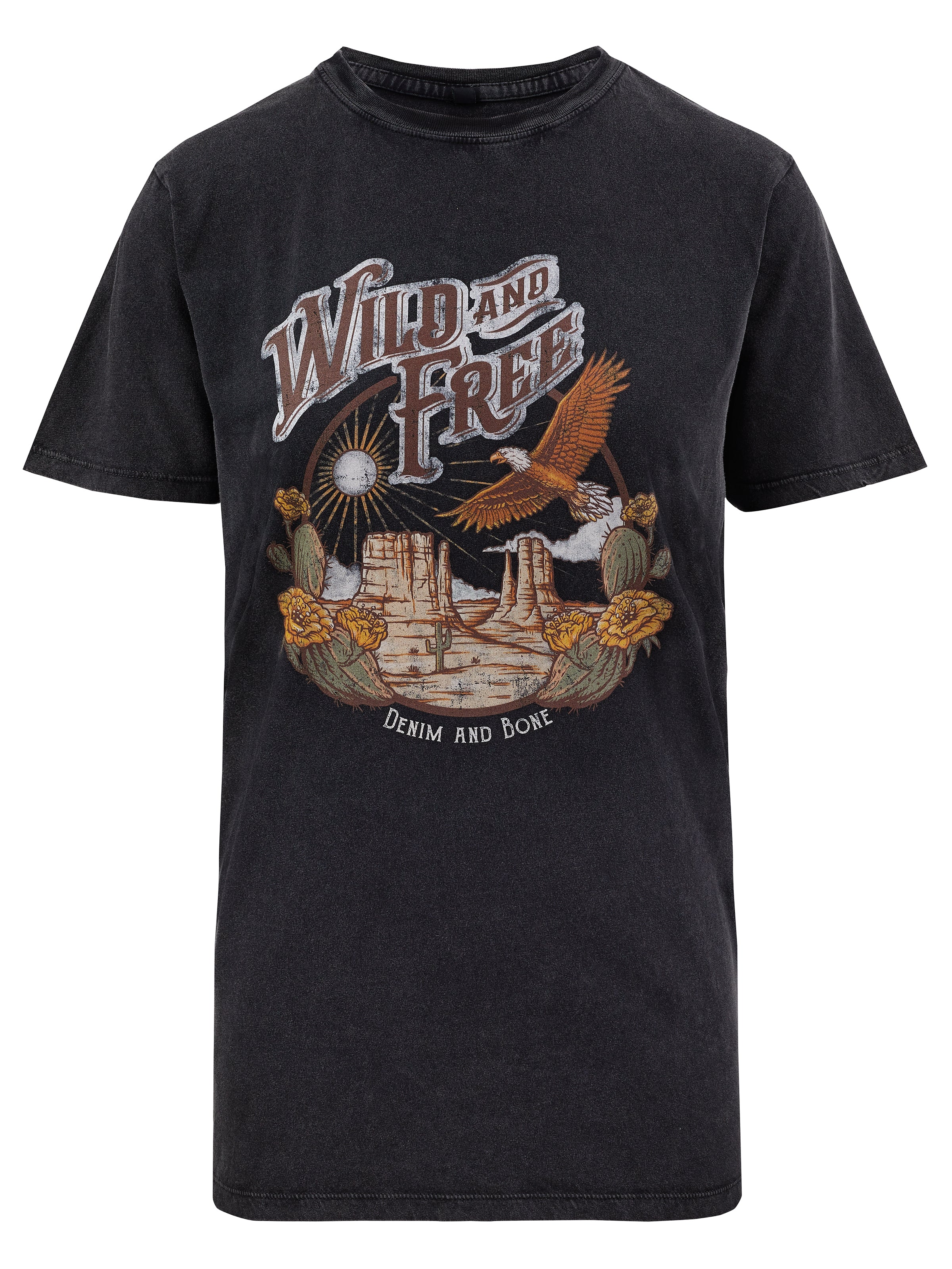 Wild and Free Printed Tee