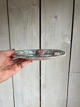 Floral Moth Trinket Dish