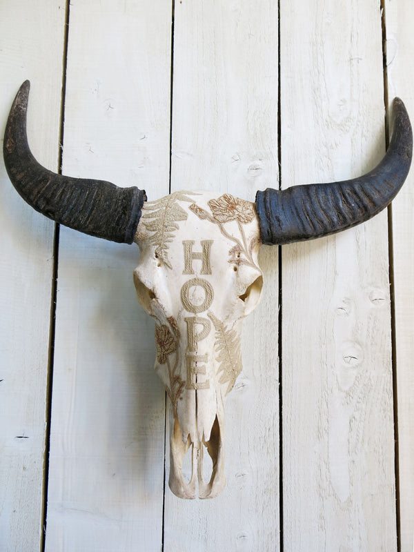 'Hope' Buffalo Skull