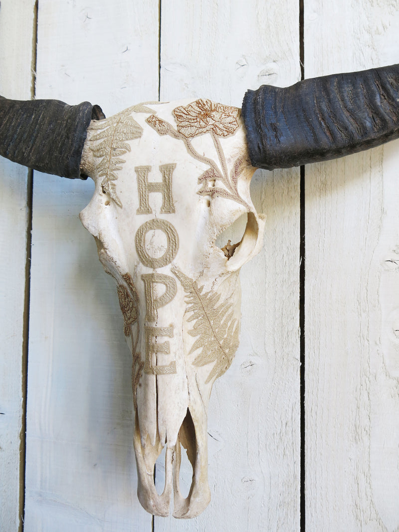 'Hope' Buffalo Skull