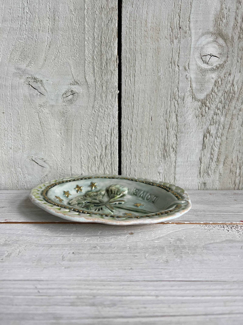Starry Dandelion Trinket Dish