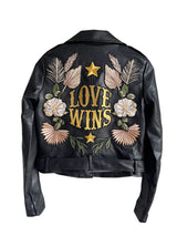 'Love Wins' Vegan Leather Jacket