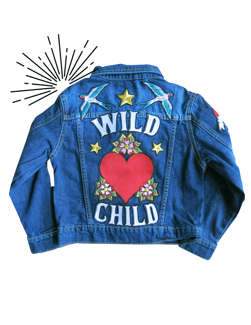 Wild Child Mini Me Denim Jacket