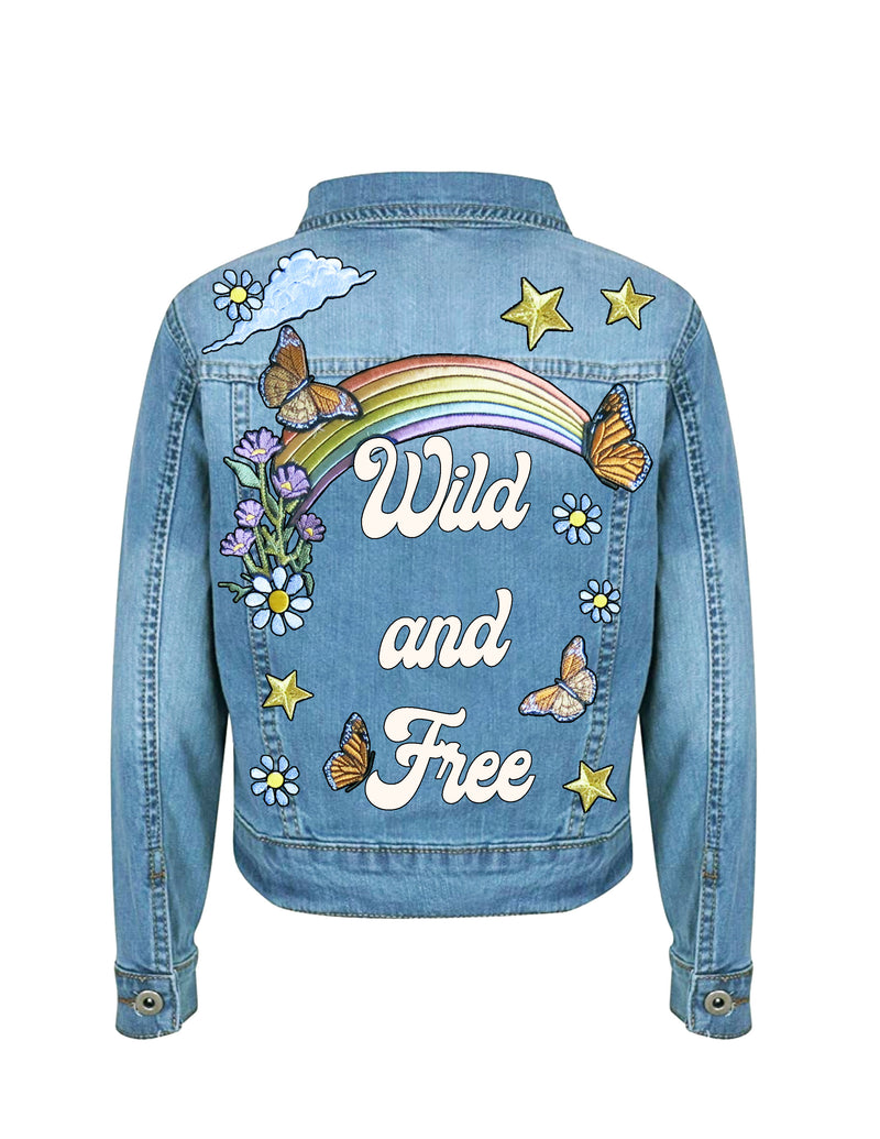 Wild and Free Mini Me Denim Jacket